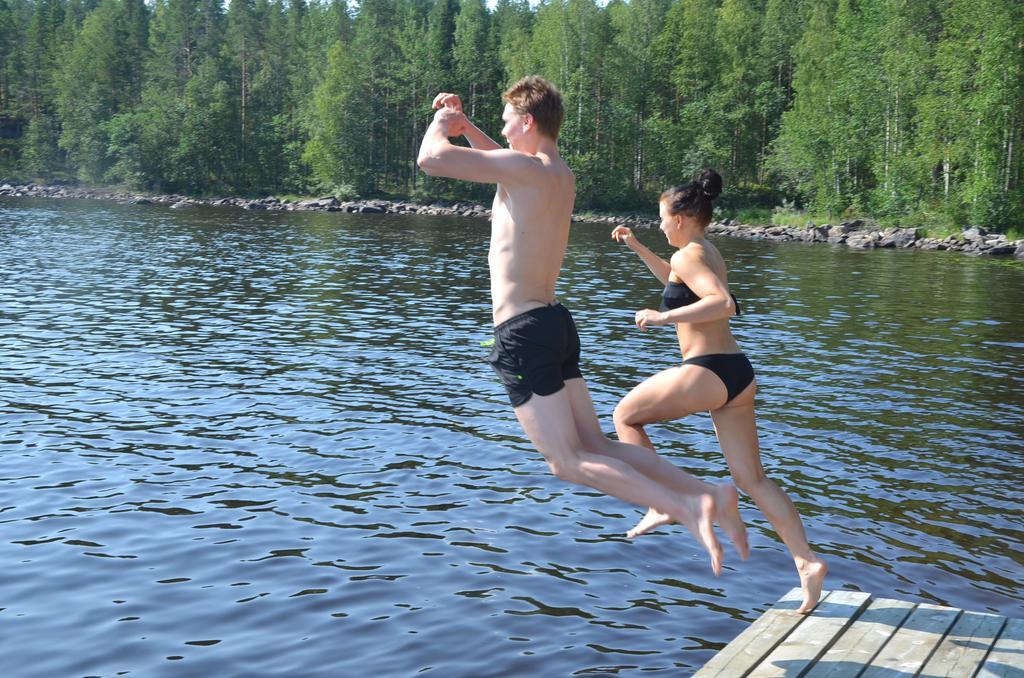 Kainiemen Huvilat Nurmes Esterno foto